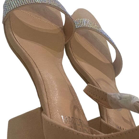 Madden Women’s Blush 2”Block heel Comfort Foam Insole Buckle Sandal NIB Size 8.5 - Picture 10 of 15
